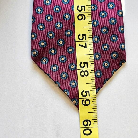 Vintage All Silk by Arden 100% Silk Classic Tie - Picture 7 of 7
